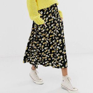 ASOS Button Front Midi Skirt - NWT!